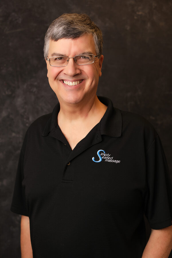 Robert Nitzschke, co-owner of Simply Seated Massage